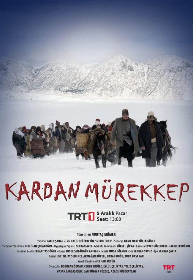 "Kardan Mürekkep" 5 Aralık'ta TRT 1 ekranlarında